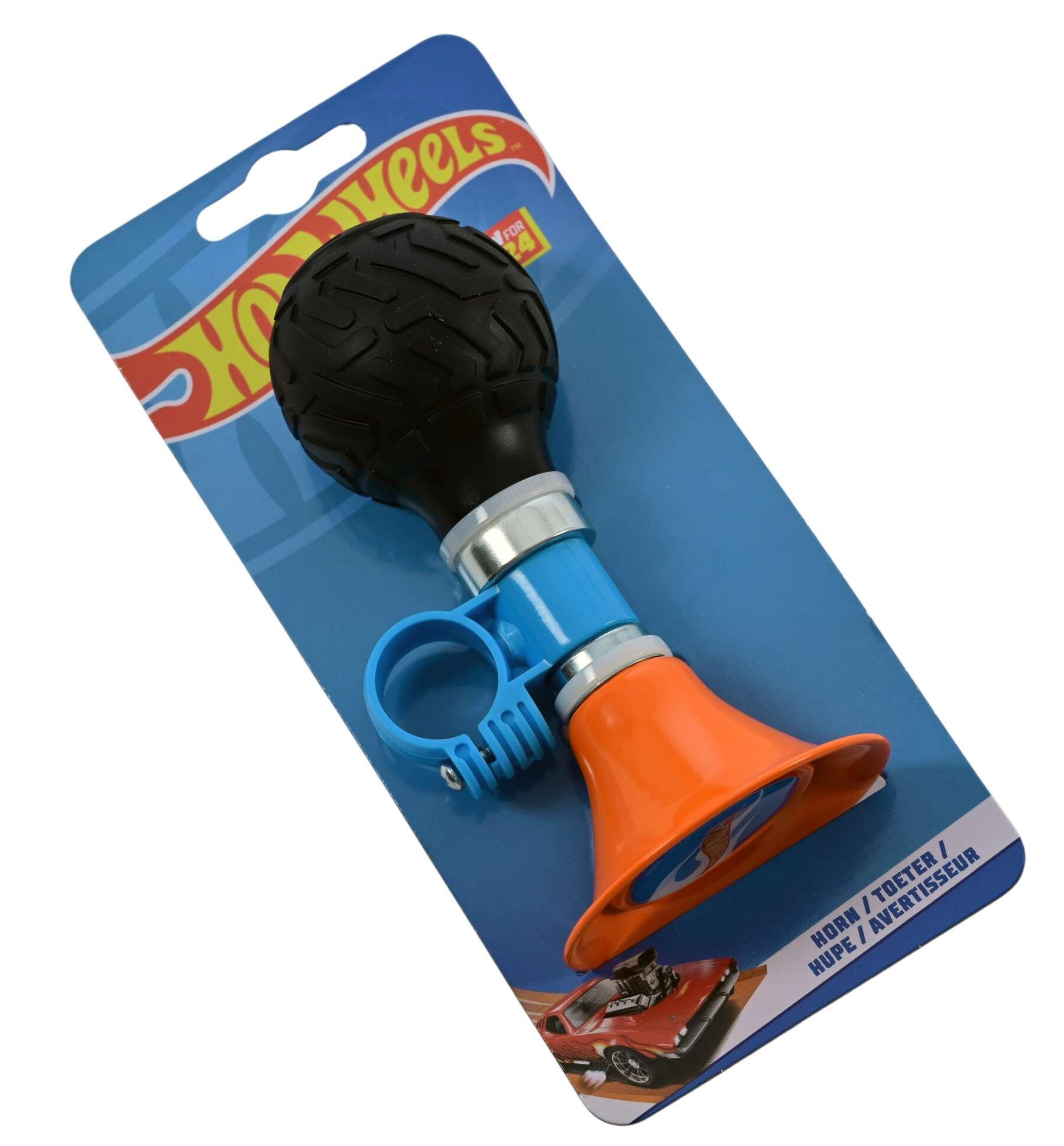 Heiße Räder Hot wheels fietstoeter - jongens - oranje zwart 3/6