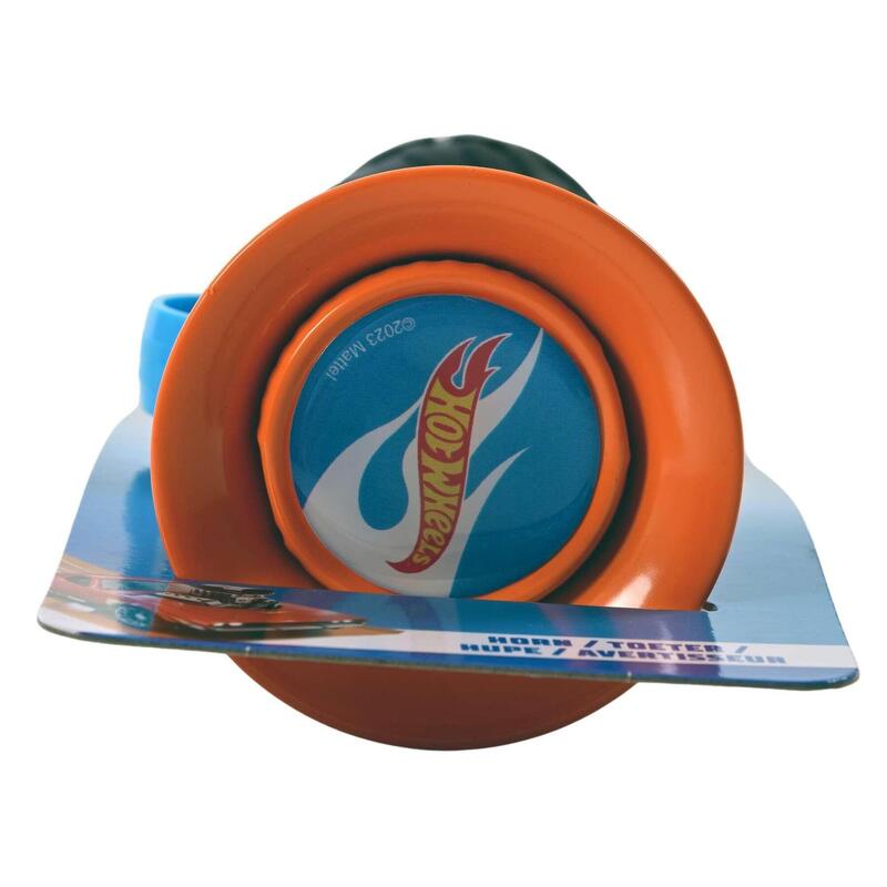 Klaxon de Vélo Hot Wheels pour Garçons - Orange et Noir