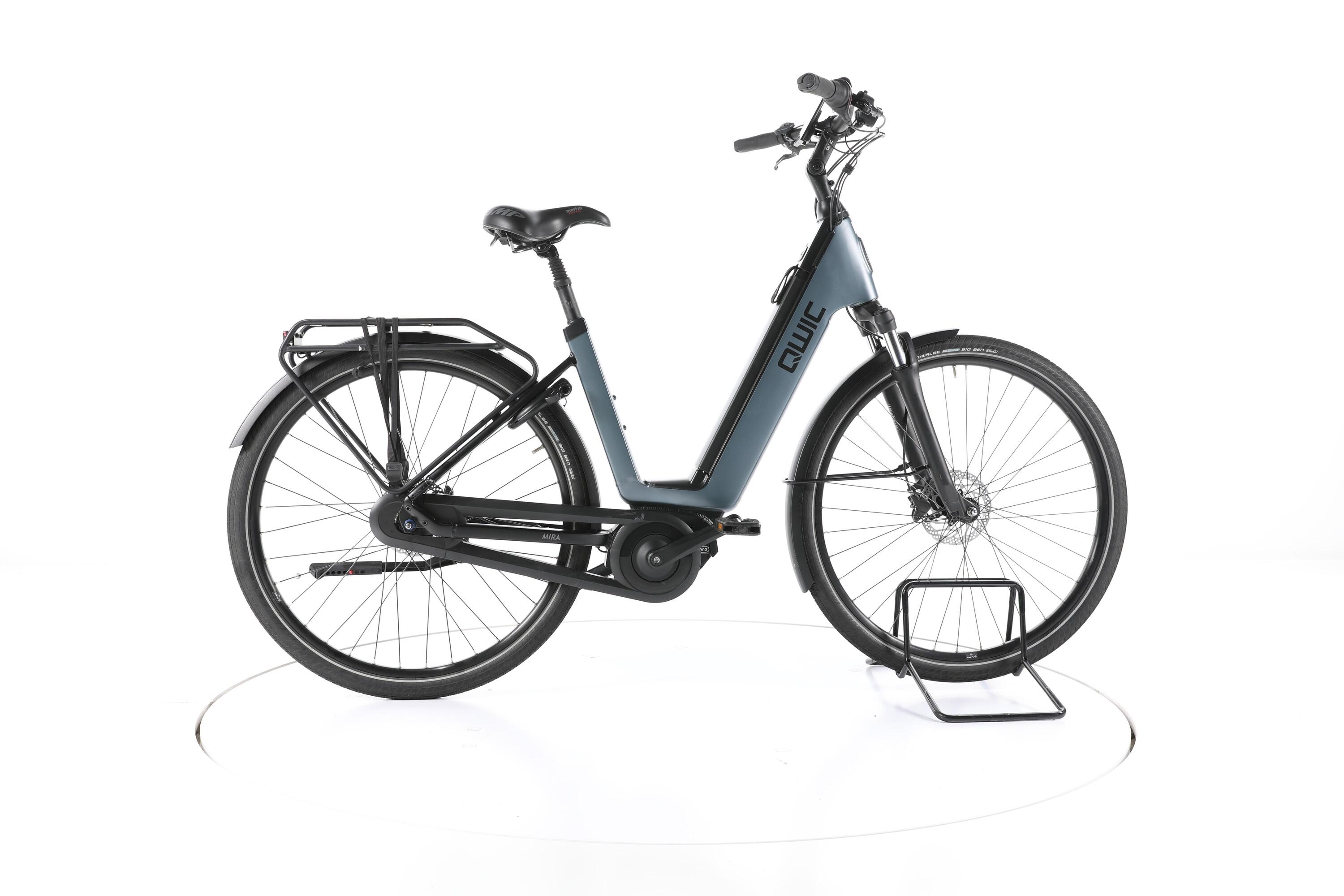 Refurbished - QWIC Mira Daily City E-Bike Lage instap 2022 - Goed 1/7