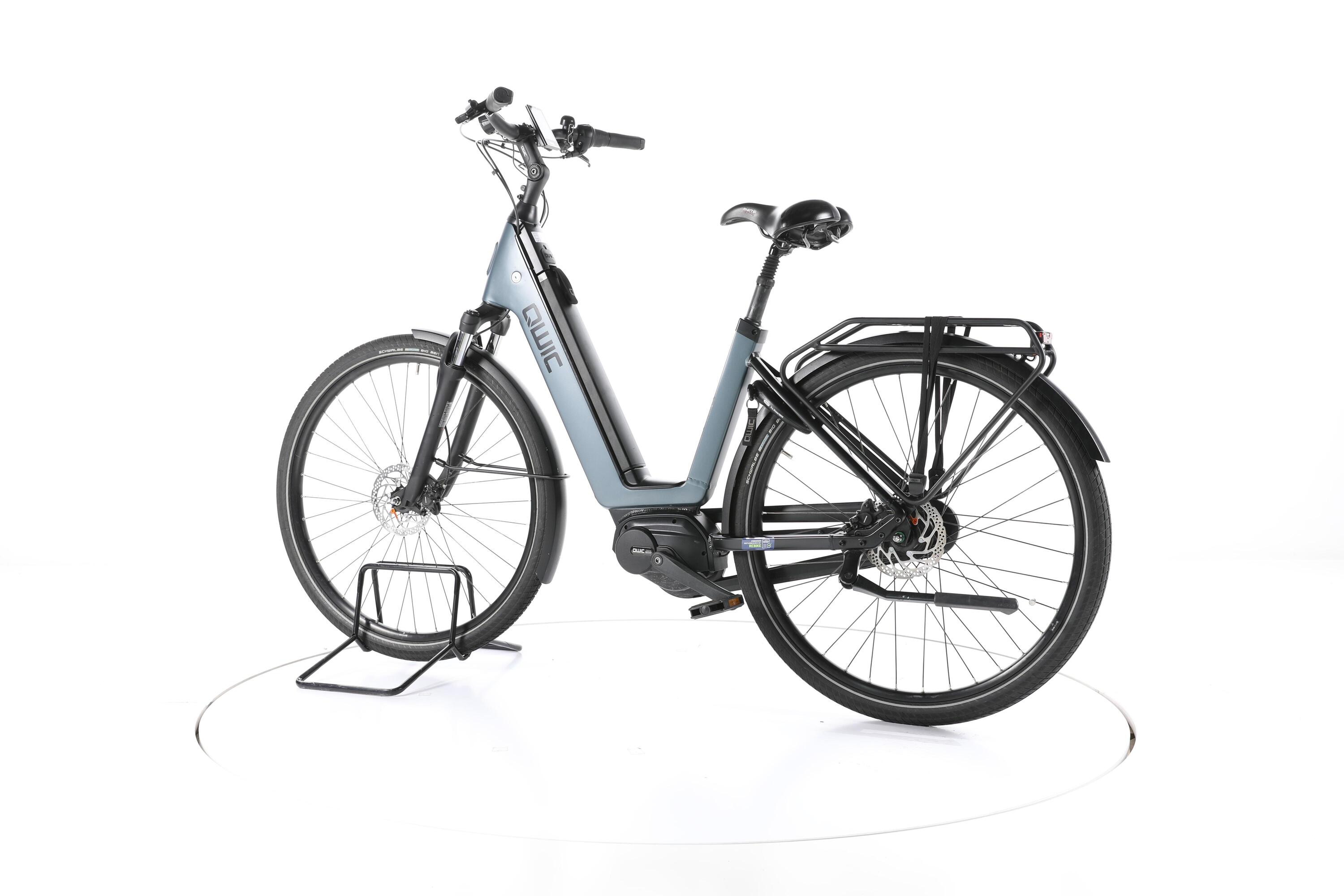 Refurbished - QWIC Mira Daily City E-Bike Lage instap 2022 - Goed 7/7