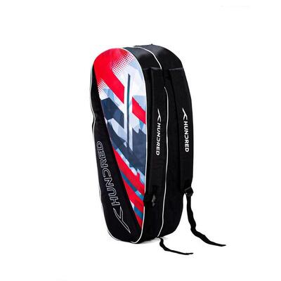 Hundred Ideal Schlägertasche Schwarz 6in1 mit Seitentasche