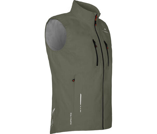 Regenweste recycelt, leicht wattiert, 20000 mm Wassersäule Braun