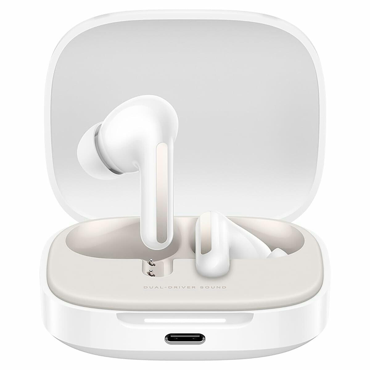 Auriculares Sem Fios com Estojo de Carregamento Xiaomi Redmi Buds 6 Branco 2/6