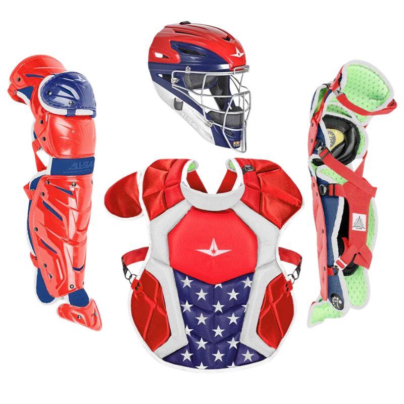ALL STAR Kit de apanhador All Star CKCC1216S7XS 12-1 Colorido EUA Tri-Color