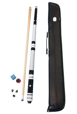 WinEver Billardqueue Set inkl. Tasche. Kreide. Trimmer und Ersatzleder