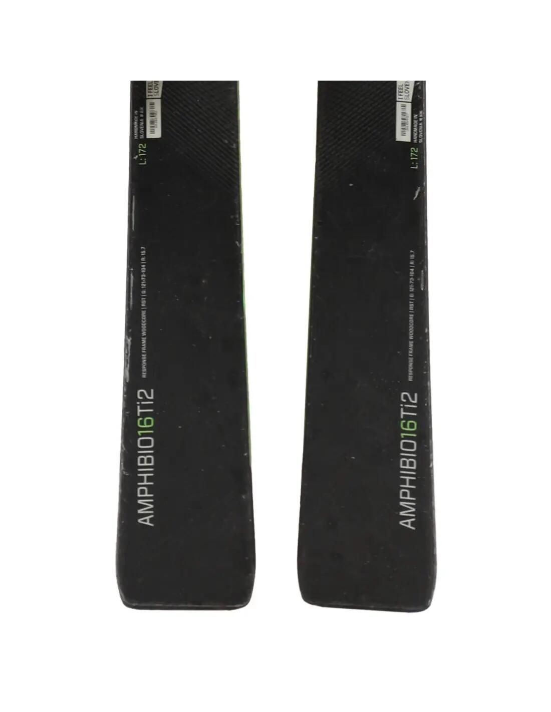 RECONDITIONNE - Ski Elan Amphibio 16 Ti2 + Fixations 4/4