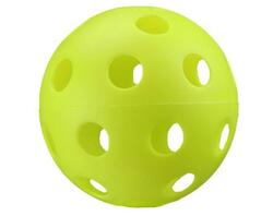 Balle de softball en plastique Benson Wiffle jaune