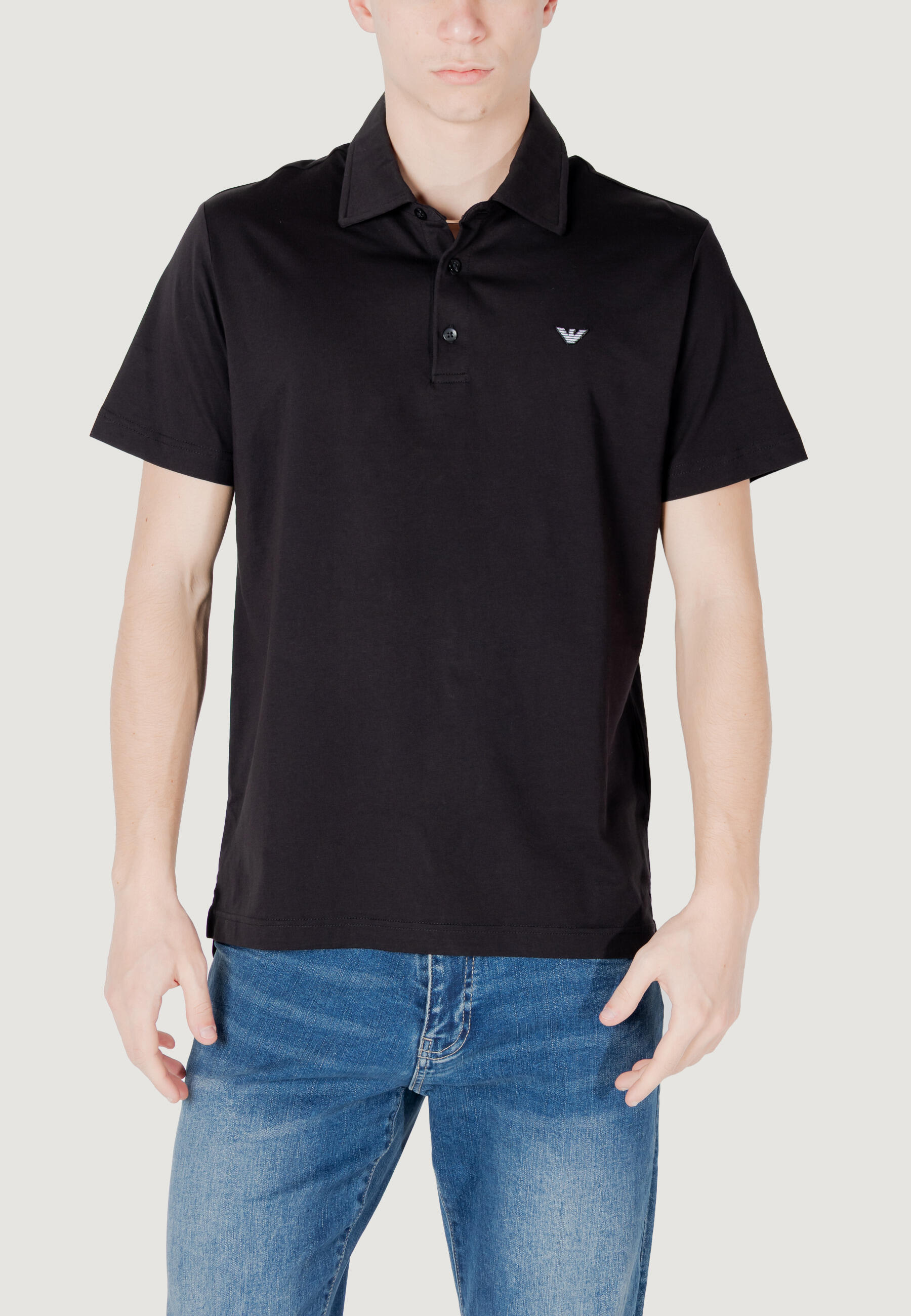 EMPORIO ARMANI CONNECTED T-shirt e Polo Uomo Swimwear Nero