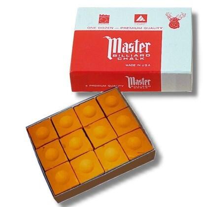 Billardkreide Billard Kreide Master Gold Camel 12 Stück