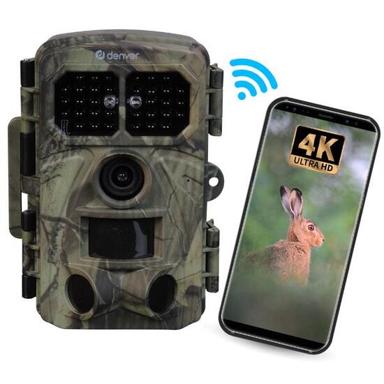 Caméra de Chasse avec Vision Nocturne - WiFi - 4K - 48MP - Étanche - WCT8026