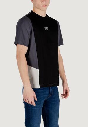t-shirt crop top HOMME NOIR
