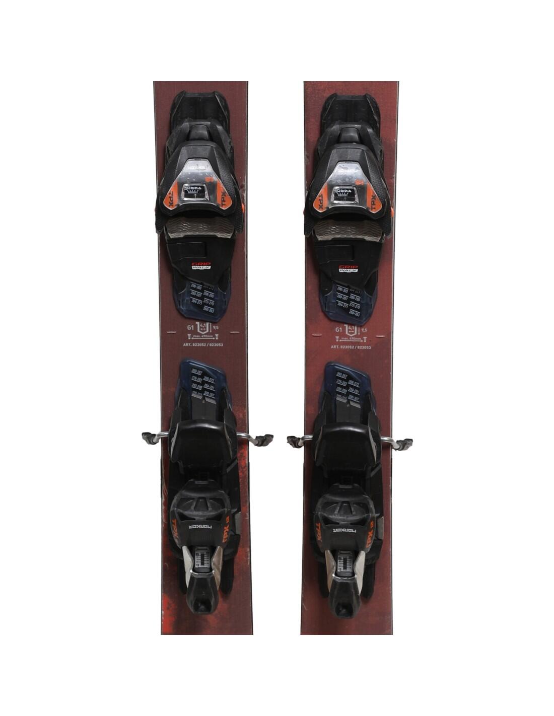 RECONDITIONNE - Ski Blizzard Brahma 88 + Fixations 3/4