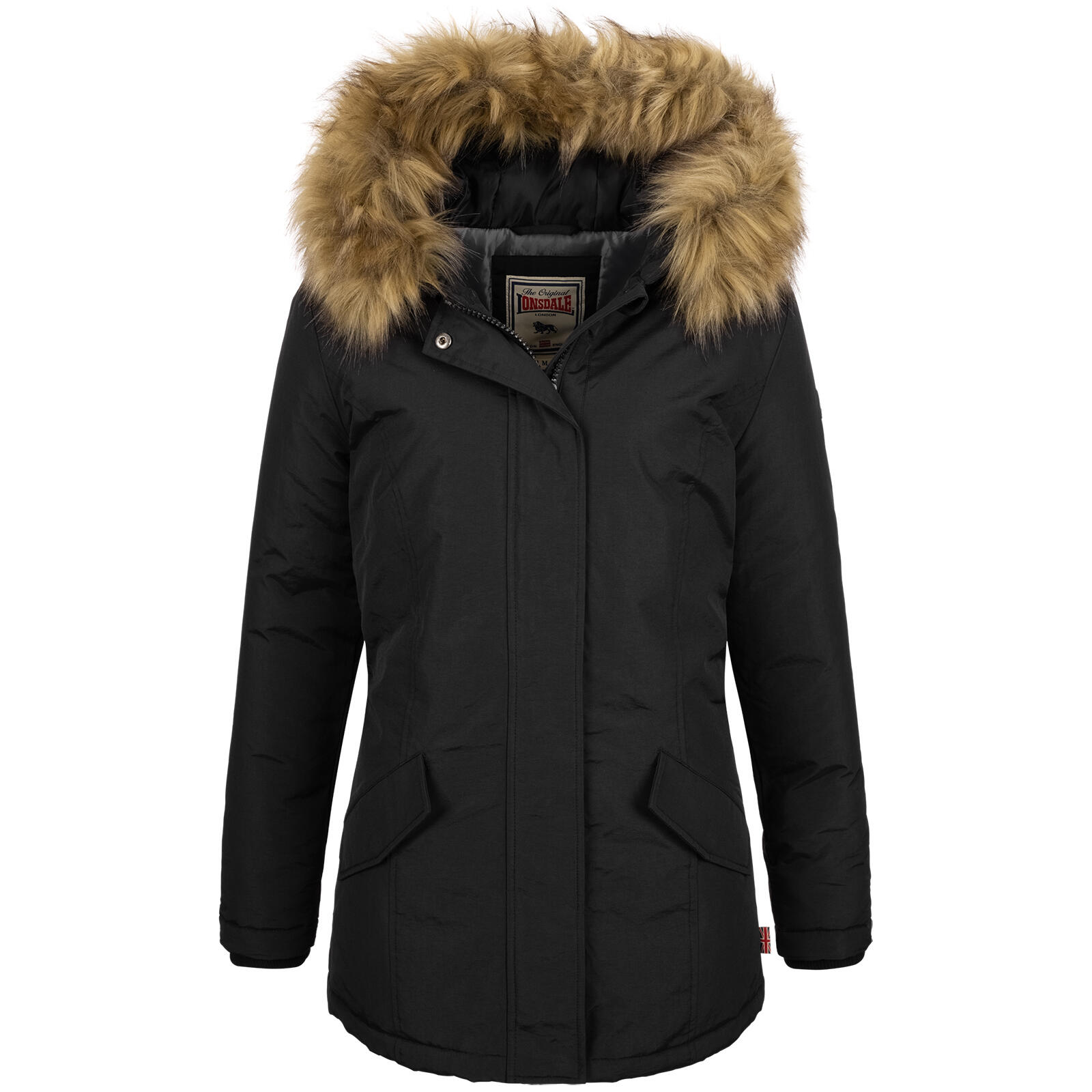 Lonsdale - Doudoune Hiver Femme Lonsdale Kimmeridge - Veste - Noir - 48 Xl - Decathlon