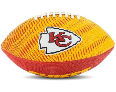 Wilson nfl team tailgate football junior team chiefs