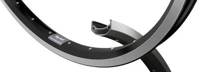 Ryde velg big bull 26 inch zwart-zilver 32 gaats 14g