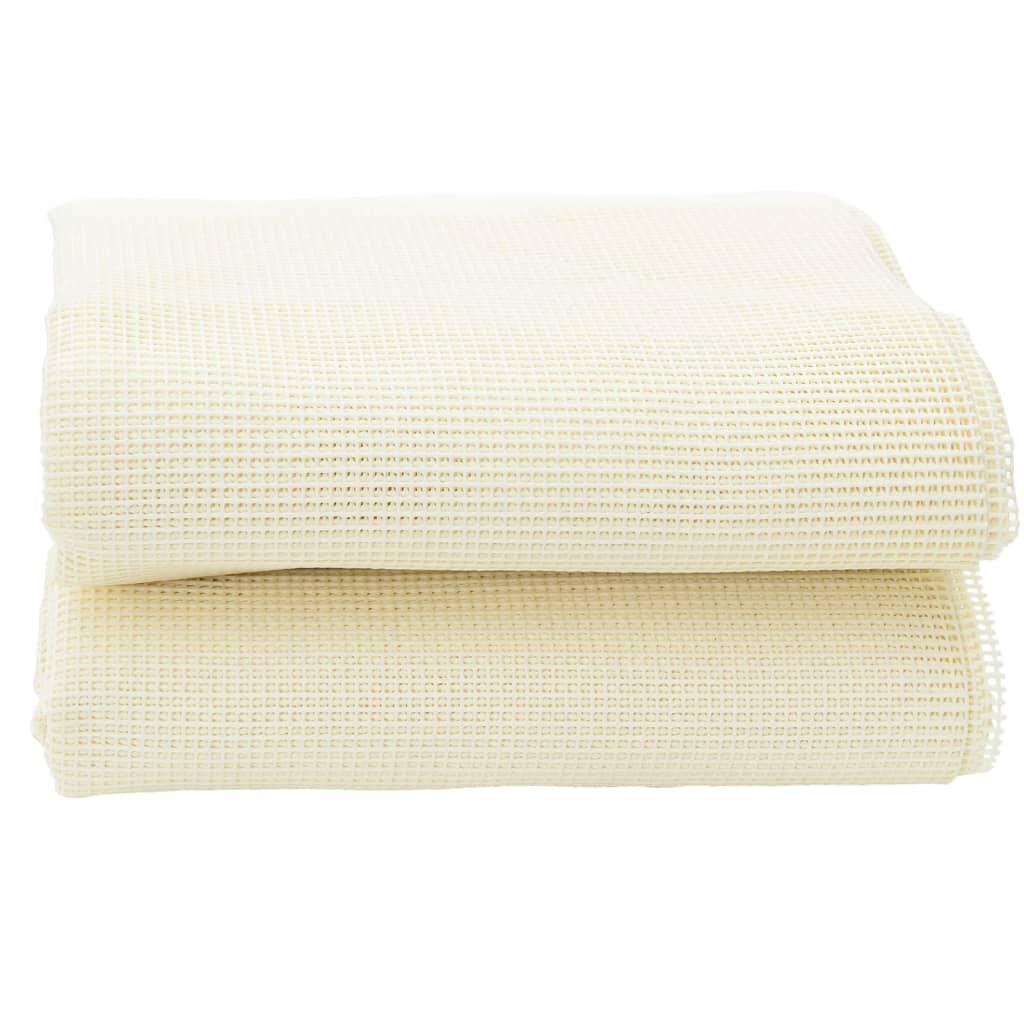 Tapis de tente Vidaxl 4,5x2,5 m Crème Durable 3/4
