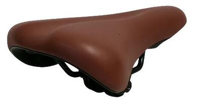 Comfortabel hzb kinderfiets zadel 20/24 inch bruin
