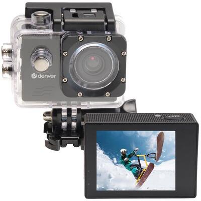 Action camera full hd - 5 mp- 30m waterdicht - incl. accessoires - act324