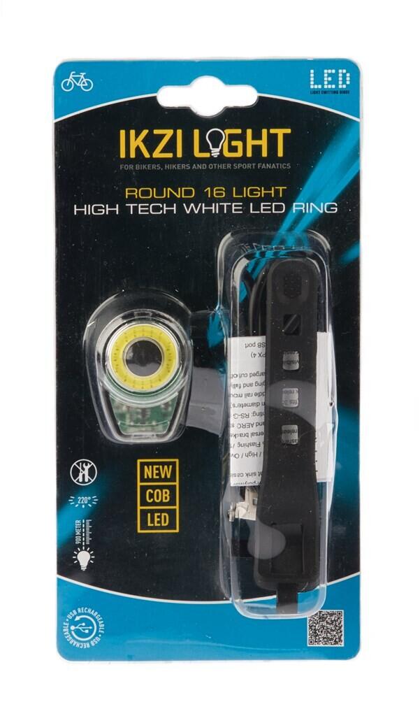 IkziLight Round16 Faro LED COB recargable USB 2/2