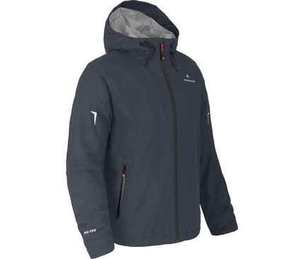 Regenjacke leicht wattiert, 12000 mm Wassersäule grau