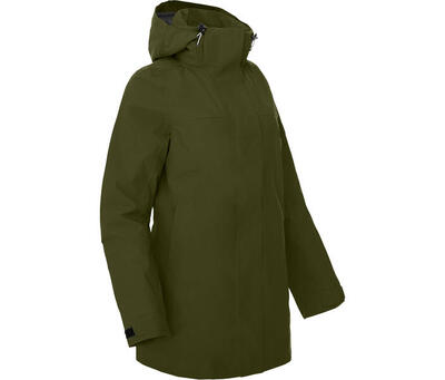 Sommer-Parka wasserdicht. leichtes Netzfutter. 20000 Wassersäule Rot