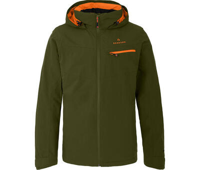 Regenjacke Fleece Innenjacke. 20000 mm Wassersäule Grün