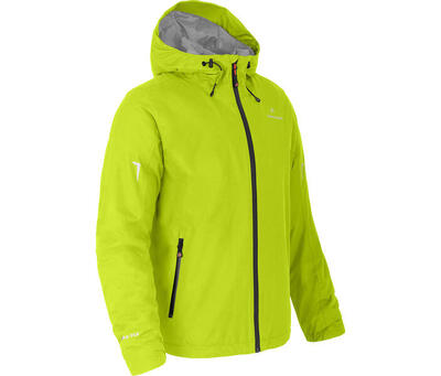 Regenjacke leicht wattiert, 12000 mm Wassersäule grau