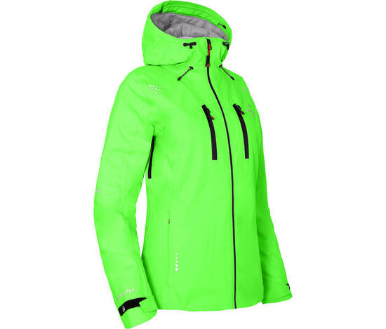 Regenjacke leicht wattiert, recycelt, 20000 mm Wassersäule Blau