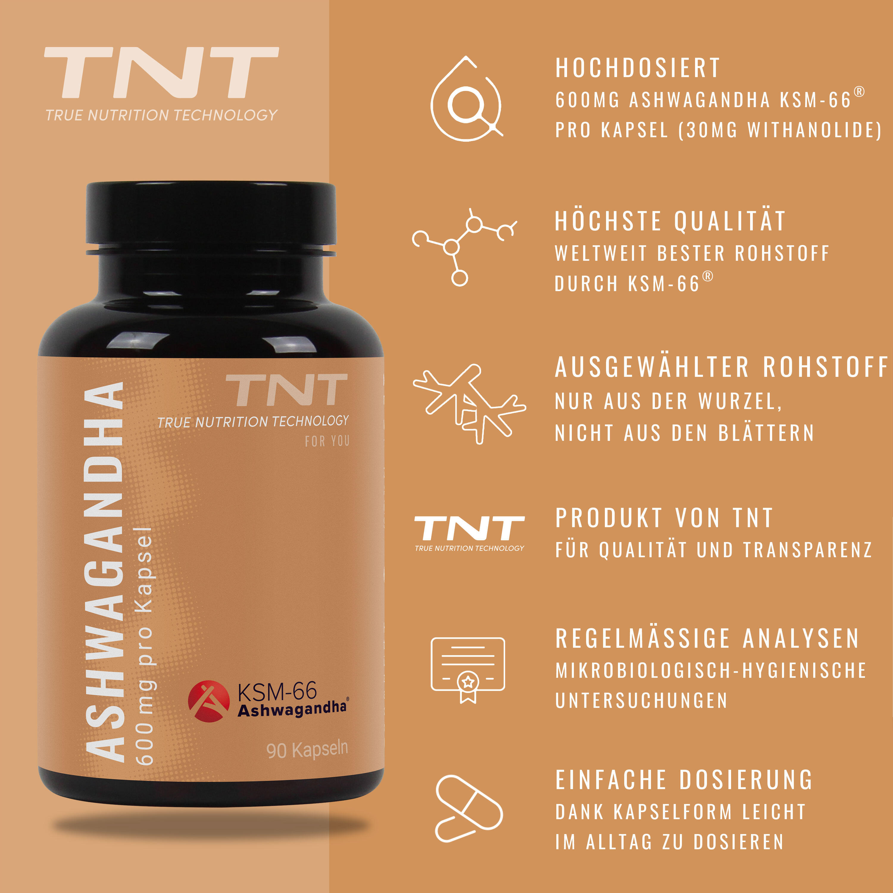 Ashwagandha KSM-66® 2/5