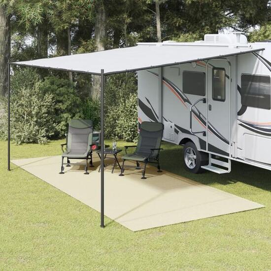 VidaXL Zeltteppich 5 x 2,5 m cremefarben