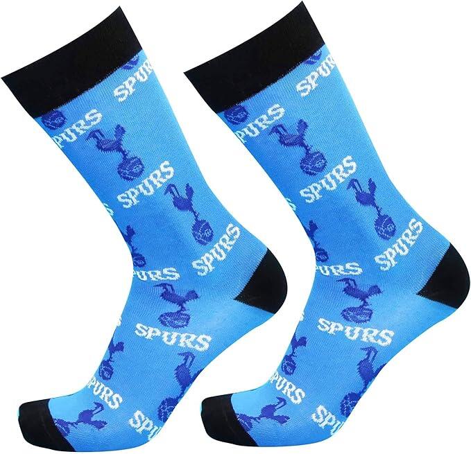 TOTTENHAM HOTSPUR Tottenham Hotspur All Over Print Adult Socks 8 to 11 UK