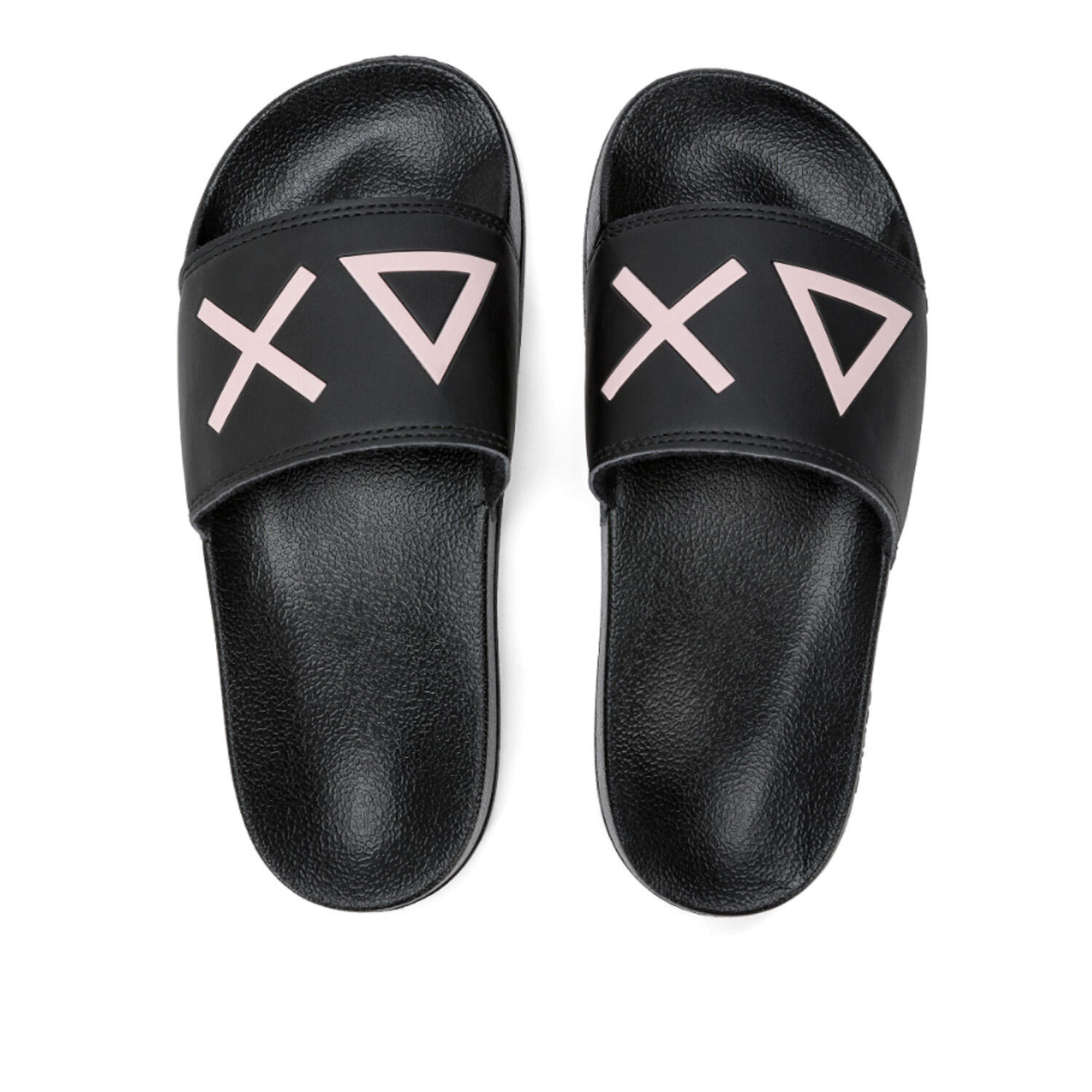 Ciabatta Donna   Slippers logo nero X35204-11 1/2