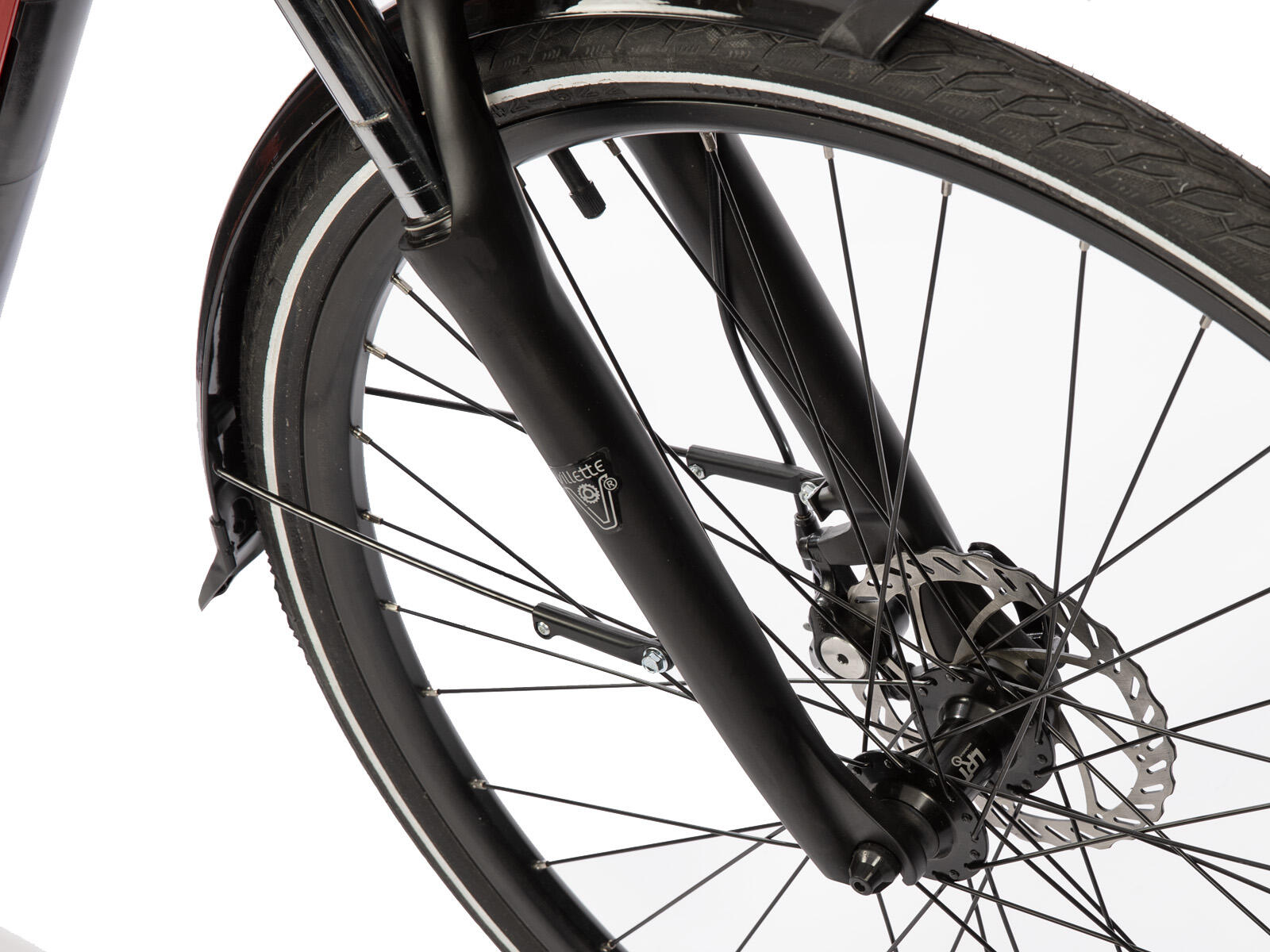 Villette L' Amant e-bike 13Ah Red 4/5