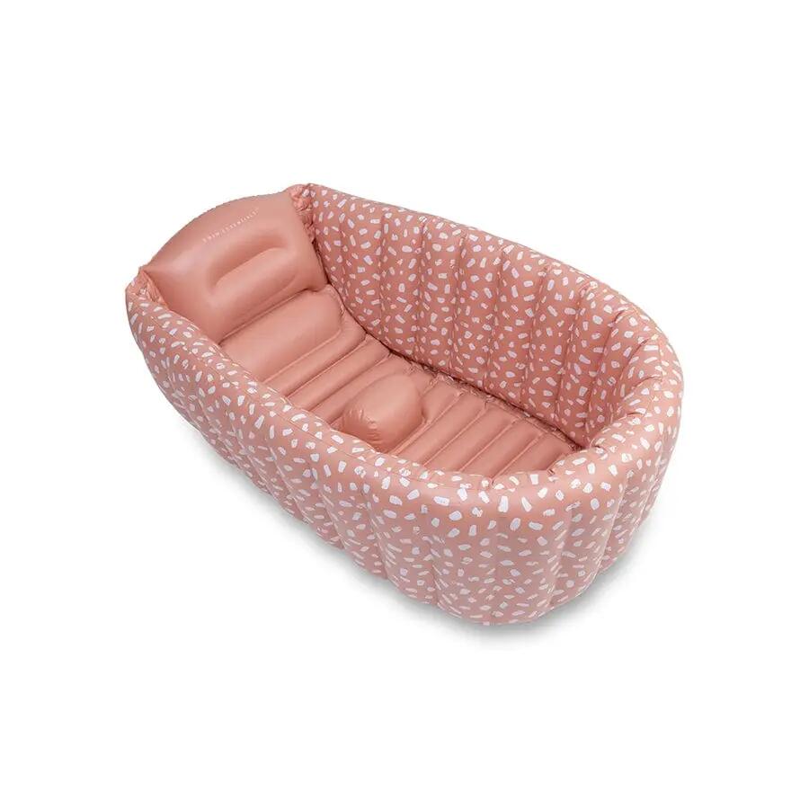 Swim Essentials Baby Badewanne Rot /Weiß mit Punkte 90 x 55 x 30 cm 3/3