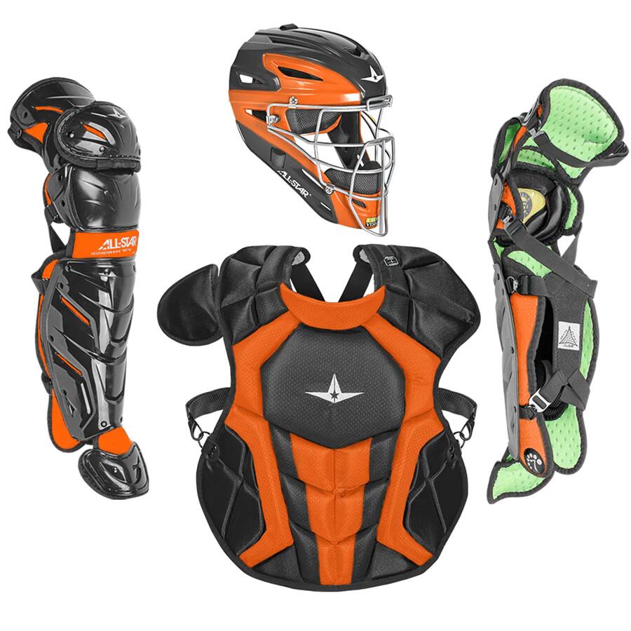ALL STAR All Star CKCC1216S7X-TT Apanhador de dois tons' Cor preto/laranja