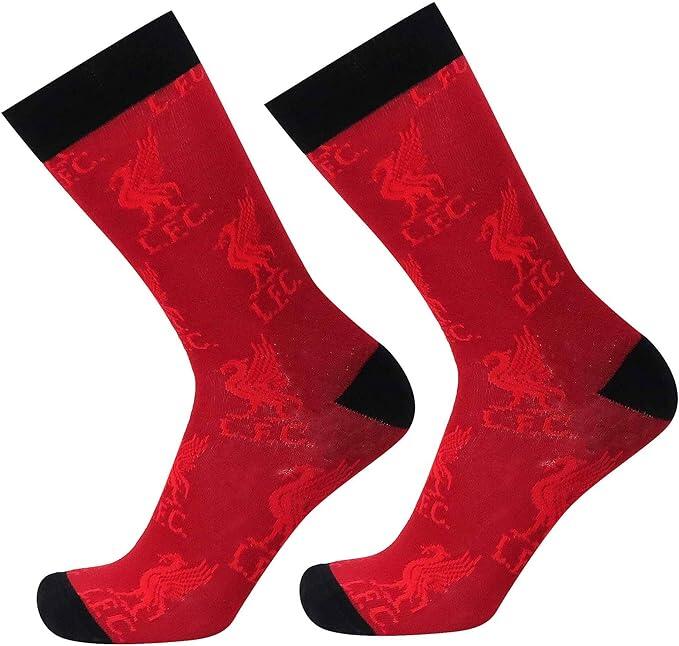 LIVERPOOL FC Liverpool F.C. Official Mens Liverpool Football Crest Socks