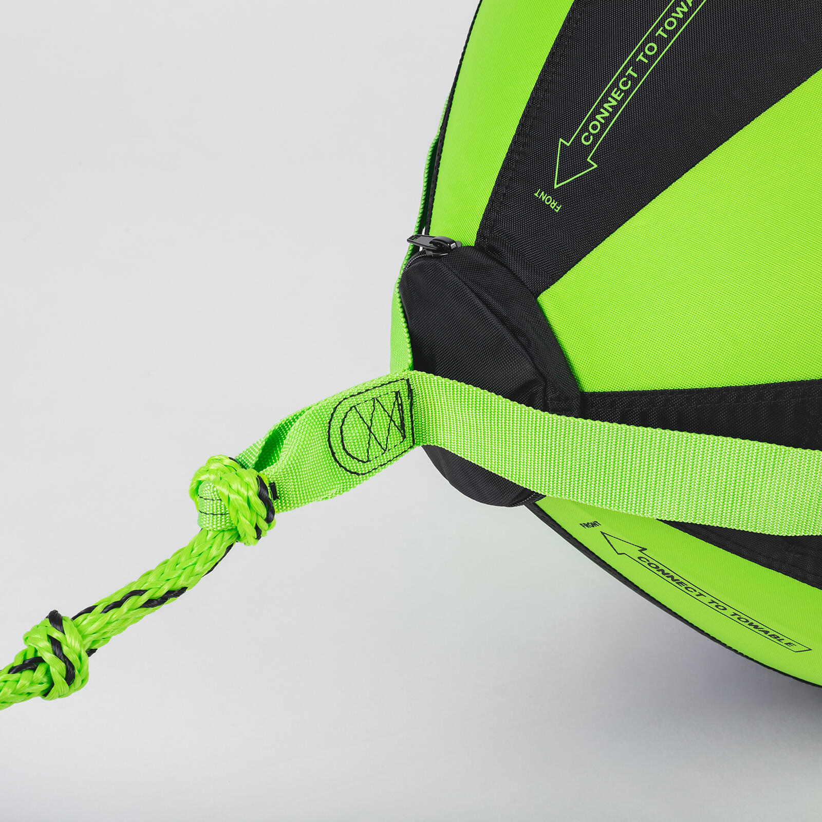 Wassersport Tube Leine Protoy 4 Personen für Boot, Seil bleibt über Wasser 3/7