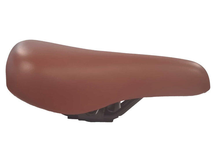 HIGH POINT Hi-Point kinderfiets zadel 12/14 inch bruin imitatieleer