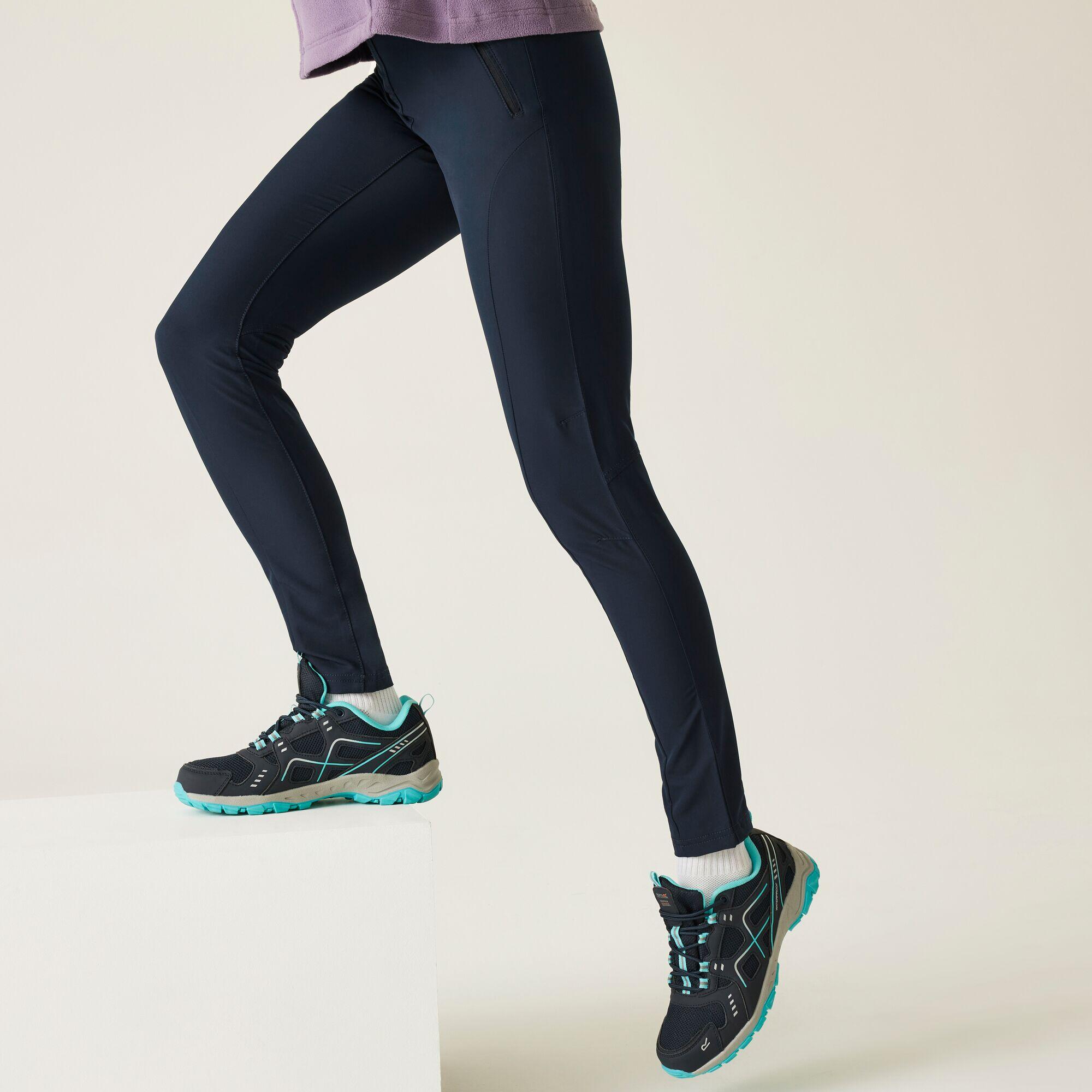 Pantalon Regatta pentru femei, gri mediu, elastic