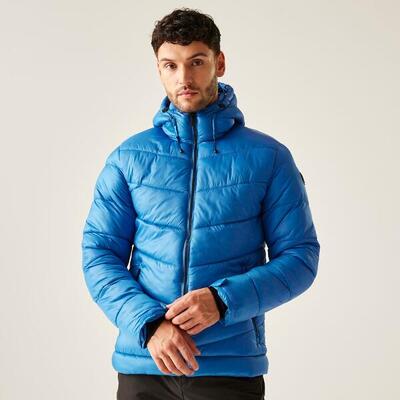 Herren Wandern Wattierte Jacke - Toploft II. blau