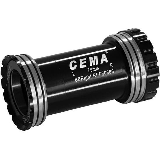 Cema Tretlager BBright46 Sram Dub SG3 beschichtete Keramik schwarz