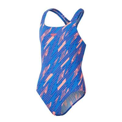 Costume da bagno bambina Speedo HyperBoom Allover Medalist Viola