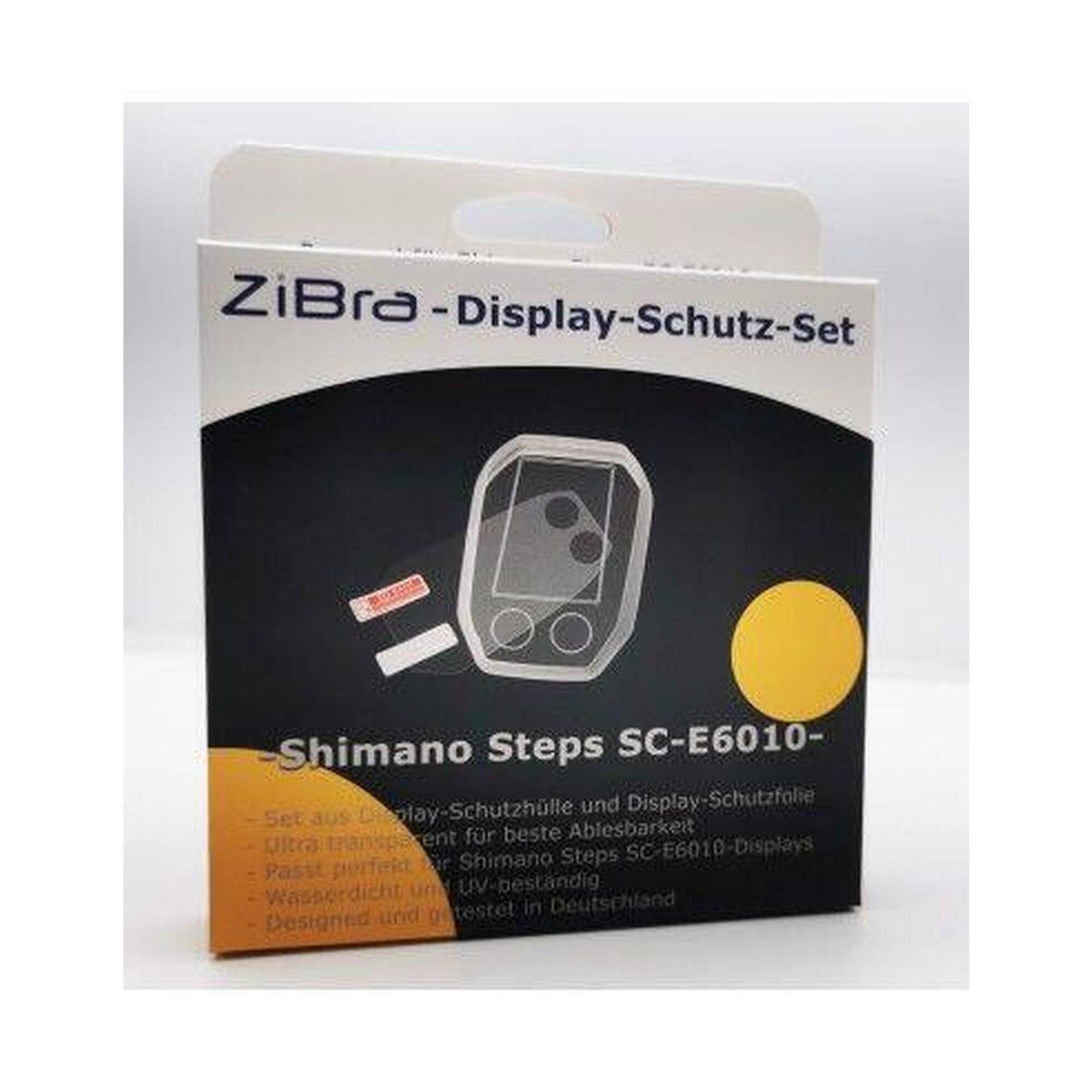 Borgen E-Bike Displayschutz | geeignet für Shimano Steps SC-E-6010 Display | Transparent und wasserdicht | Stoß- und Kratzschutz