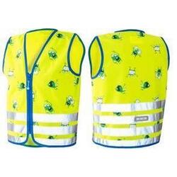 Wowow Gilet Réfléchissant Kids Goyo Taille S, Jaune Fluorescent