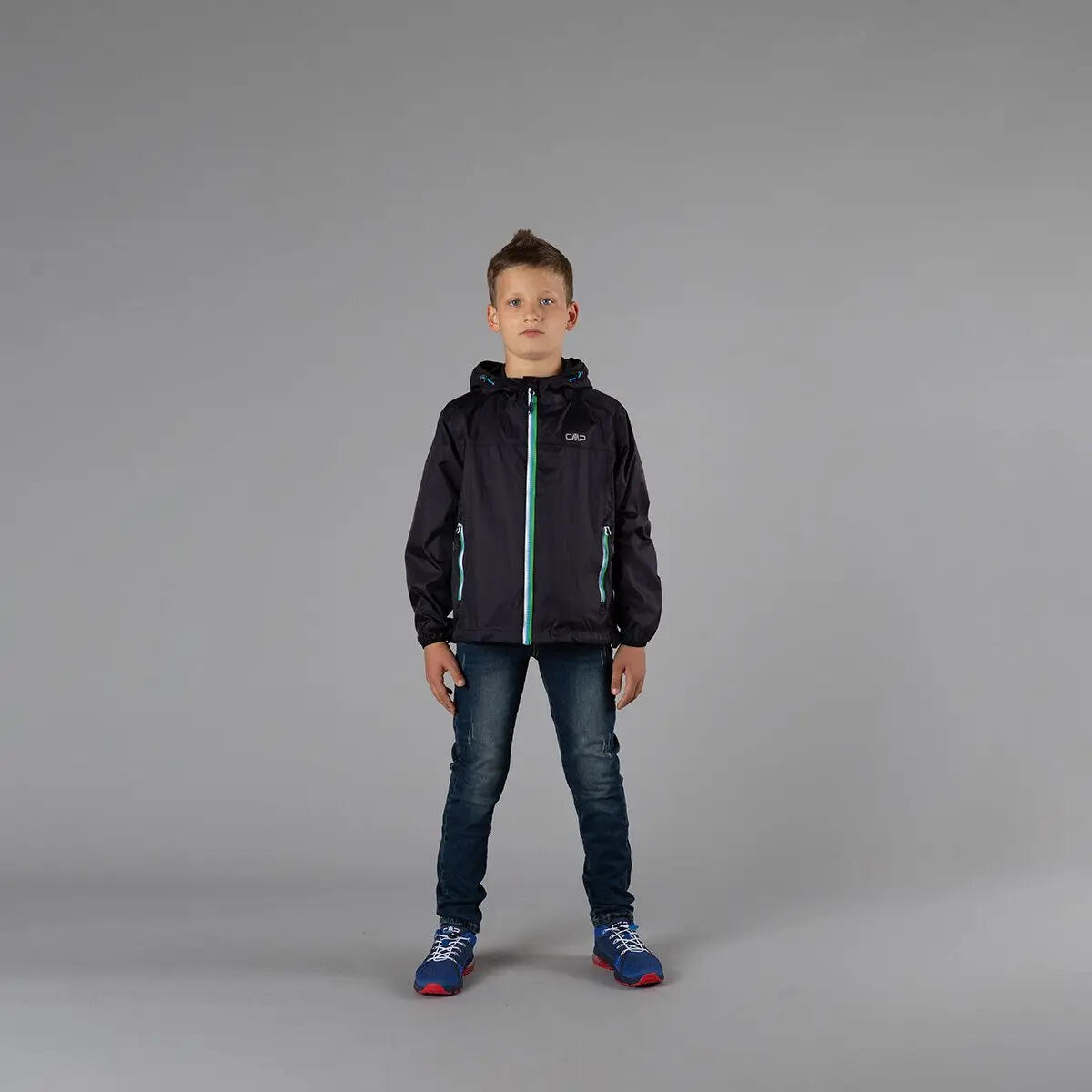Veste à capuche imperméable enfant CMP 5/6