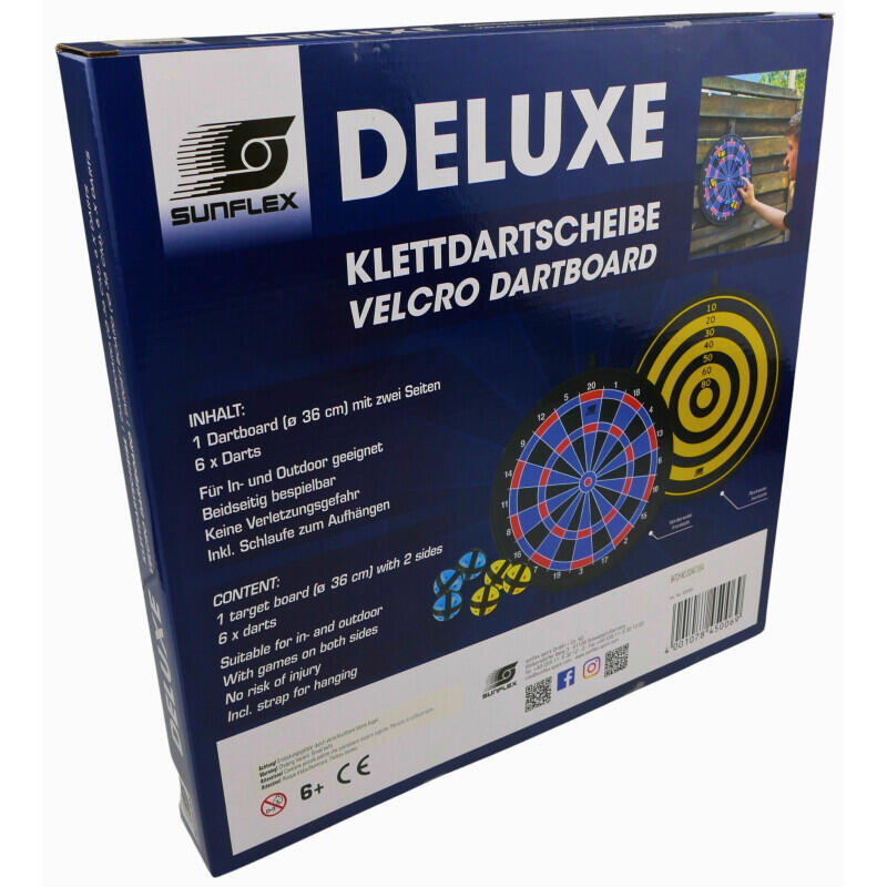 Sunflex Klettdartscheibe Deluxe 2/7