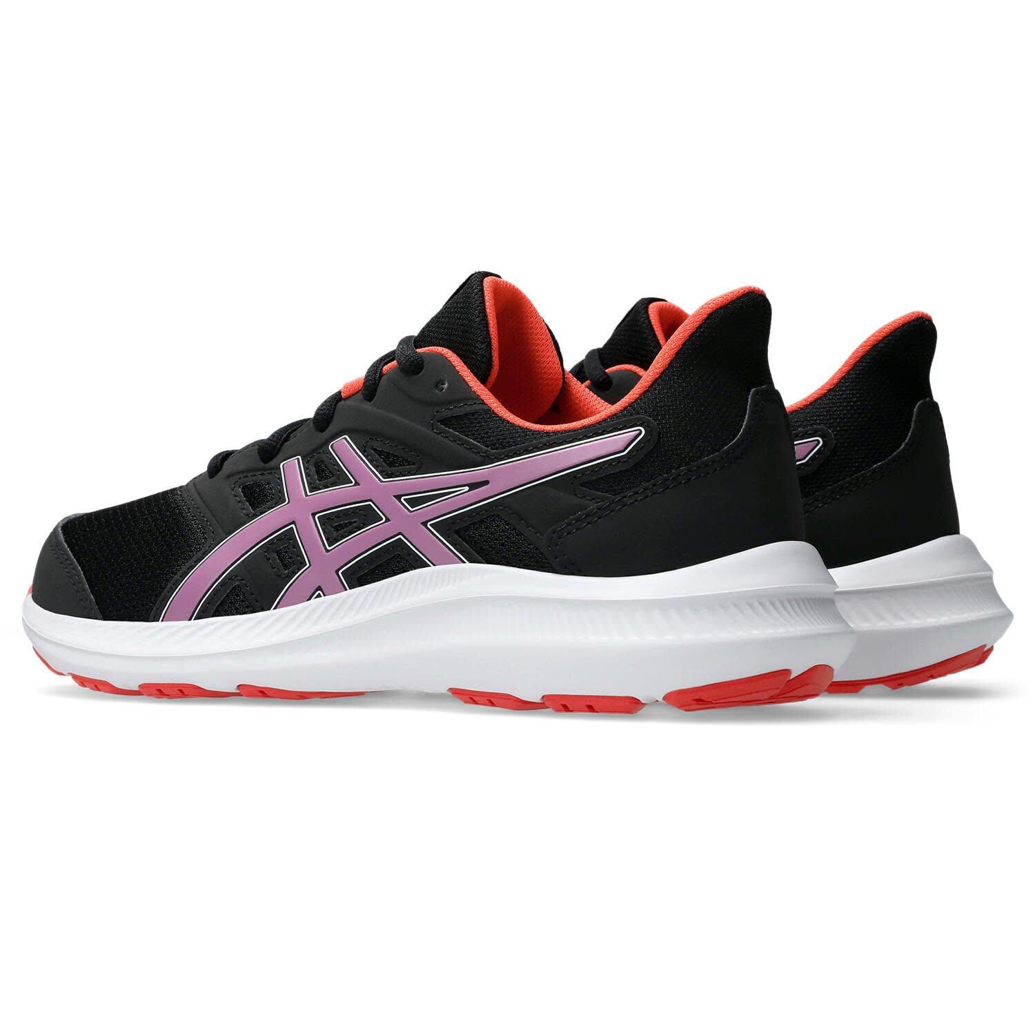 Chaussures De Running Enfants, Unisexe - ASICS Jolt 4 GS - Black/Ube 6/7