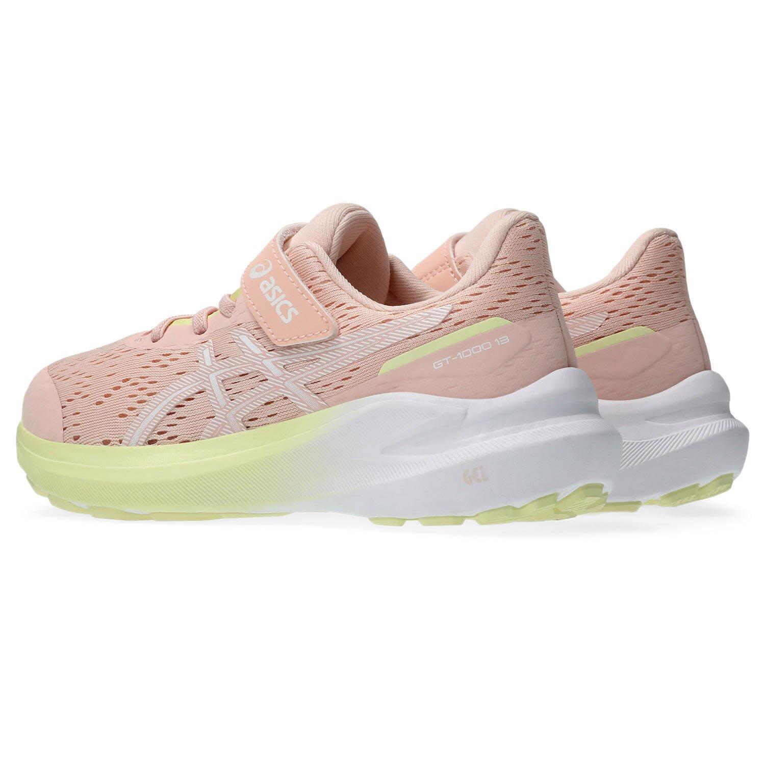 Calcado De Corrida Crianças, Unissex - ASICS GT-1000 13 PS - Breeze/White 5/7