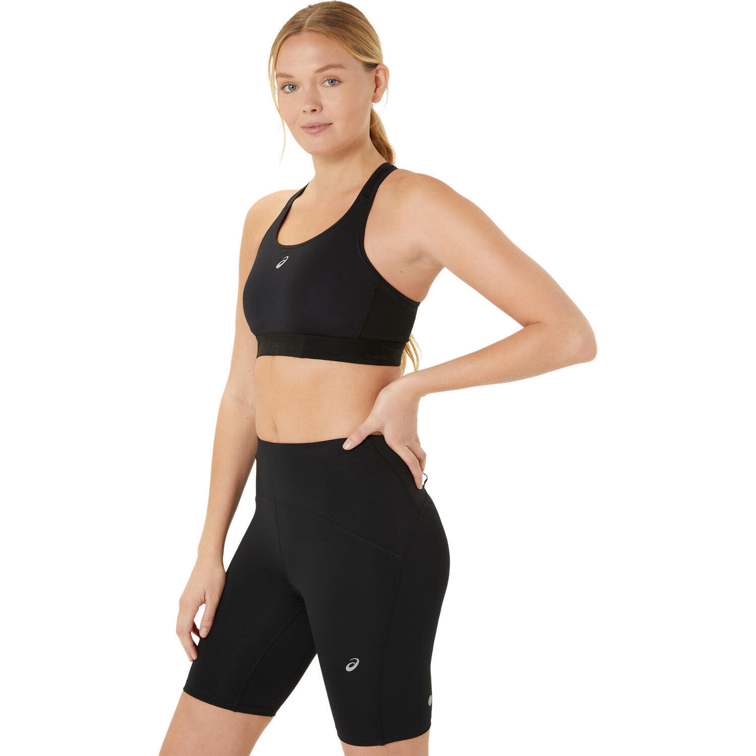 Soutiens Gorge De Sport Femme - ASICS Road Compression Bra  W - Black 3/6