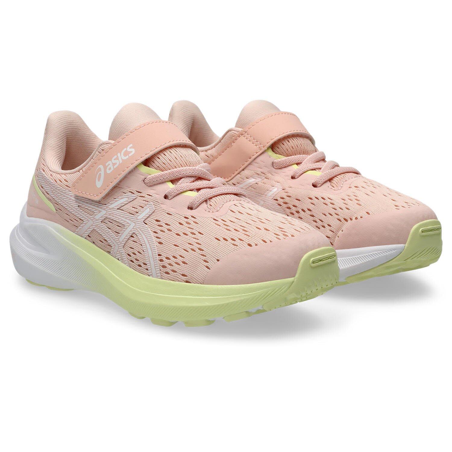 Calcado De Corrida Crianças, Unissex - ASICS GT-1000 13 PS - Breeze/White 4/7